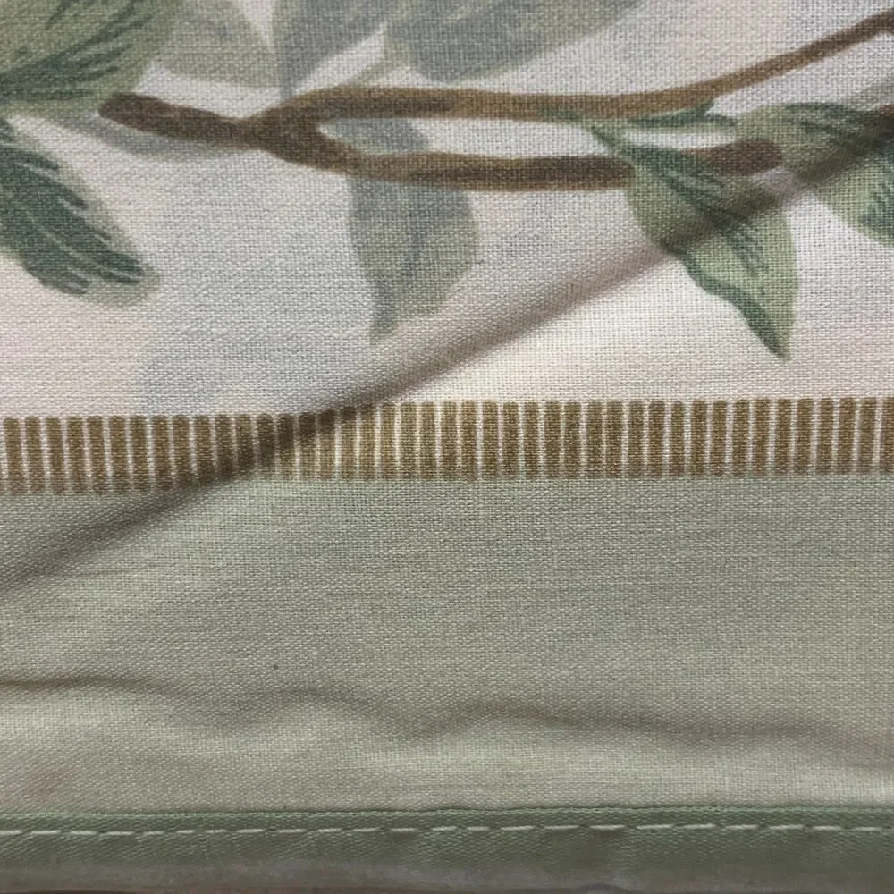 Vintage Louis Nichole Twin Flat Percale Sheet Empire Rose NEW 1989 Old World